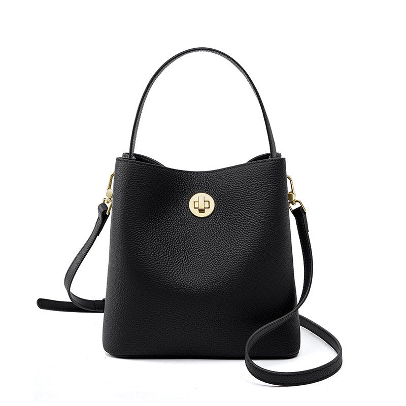 Bucket Genuine Leather Orlando Bag