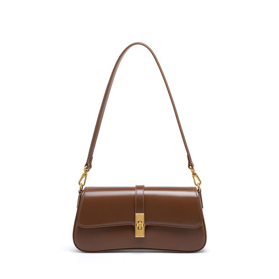 Baguette Small Leather Miami Bag