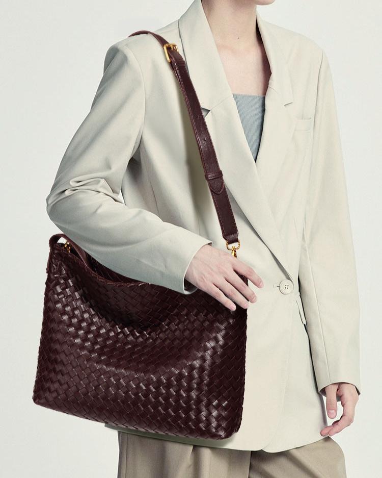 Large Woven Ellen Bag