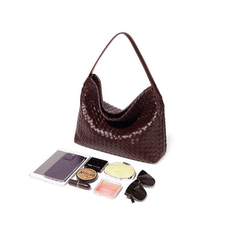 Large Woven Ellen Bag