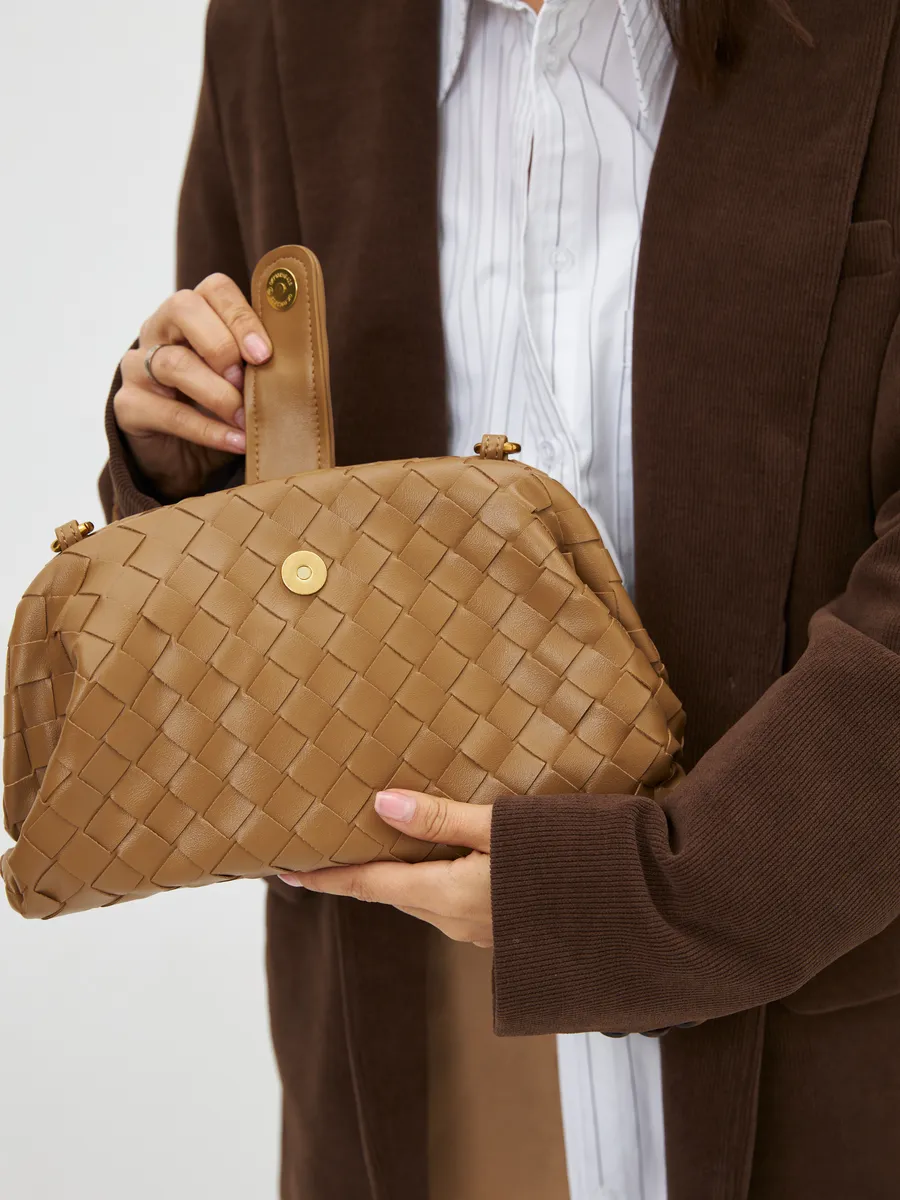 Small Woven Claire Bag