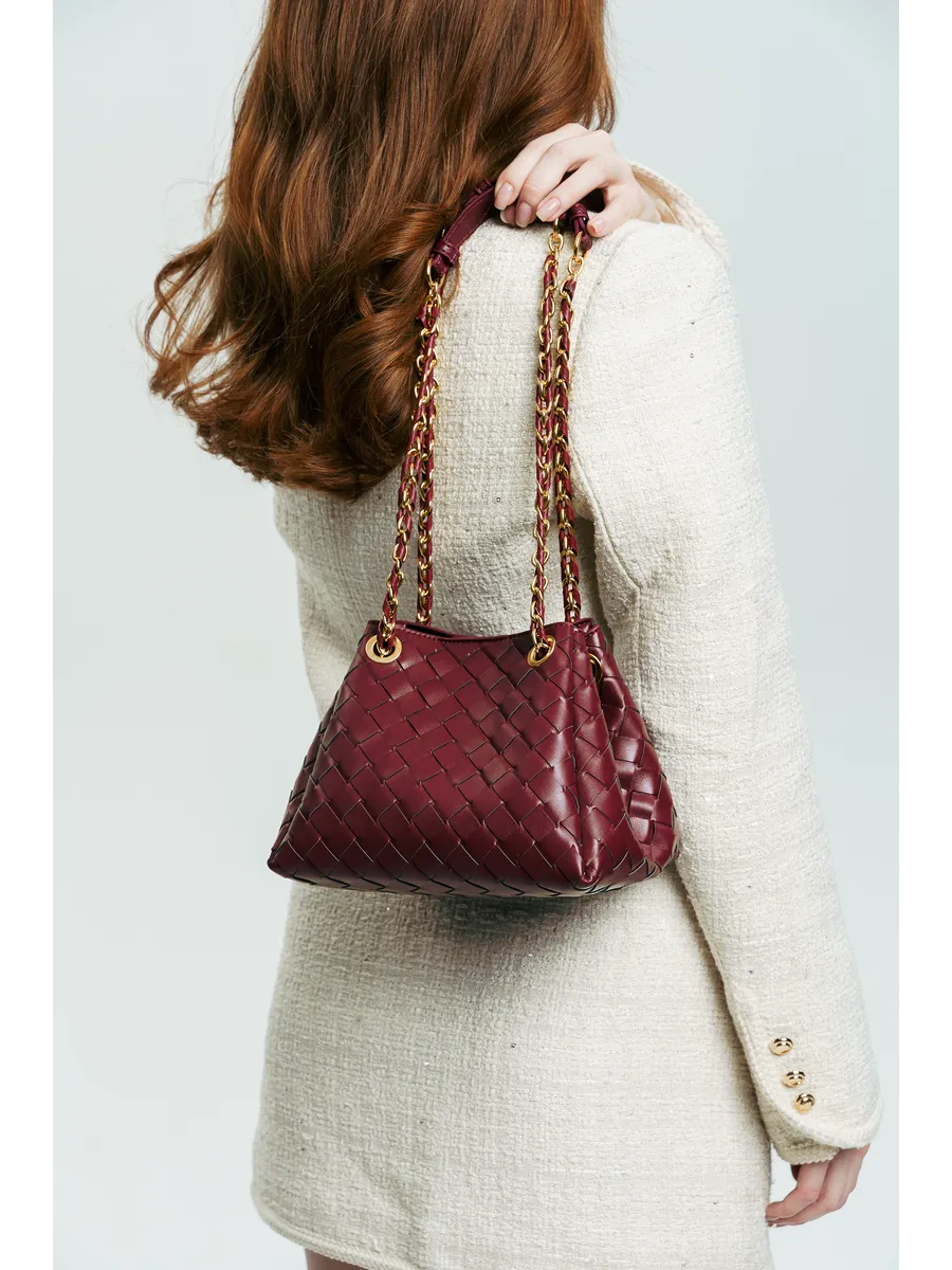 Small Woven Giulia Bag
