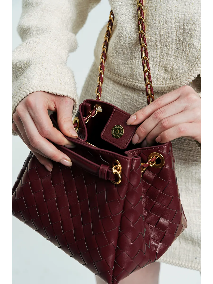 Small Woven Giulia Bag