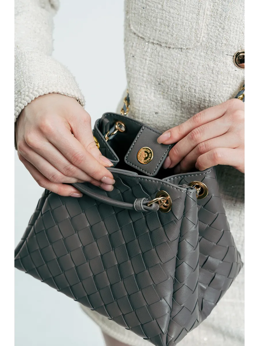 Small Woven Giulia Bag