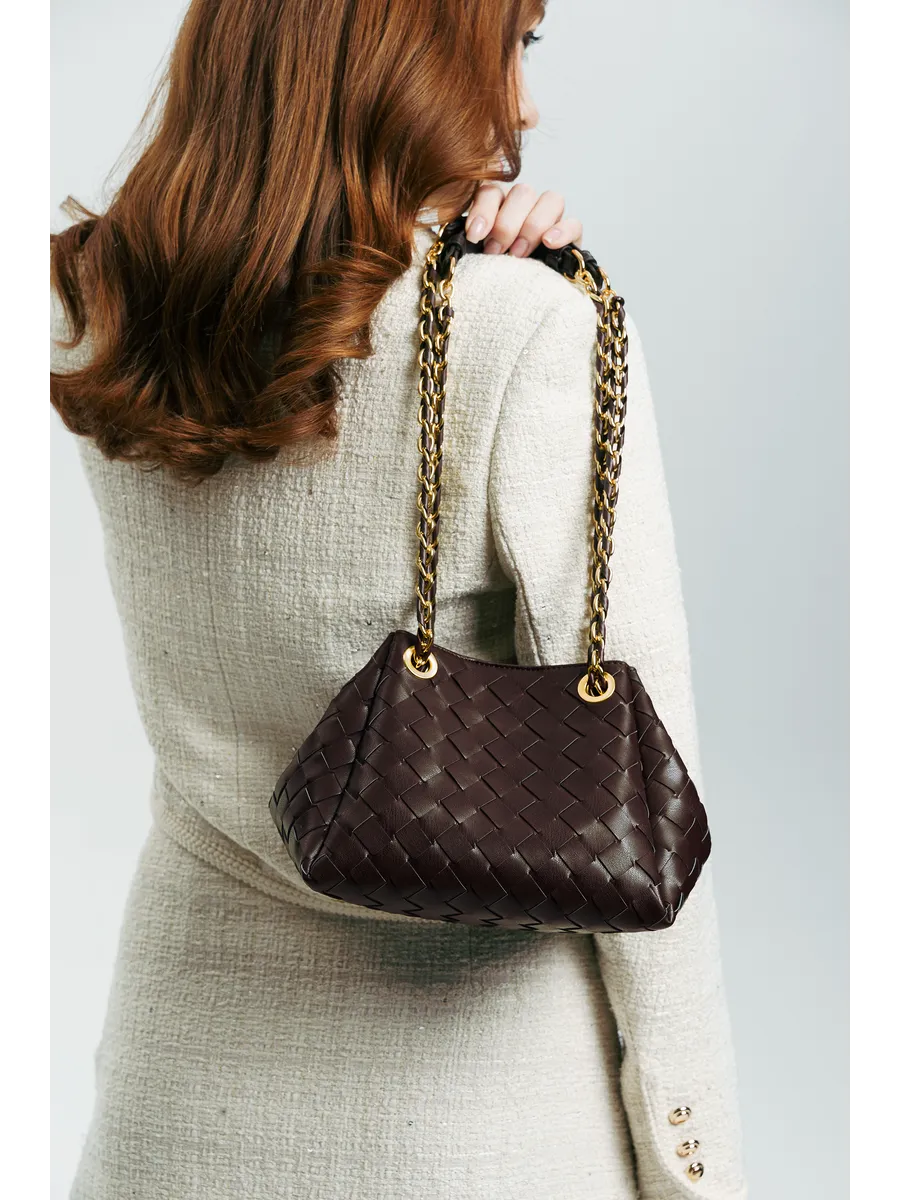 Small Woven Giulia Bag