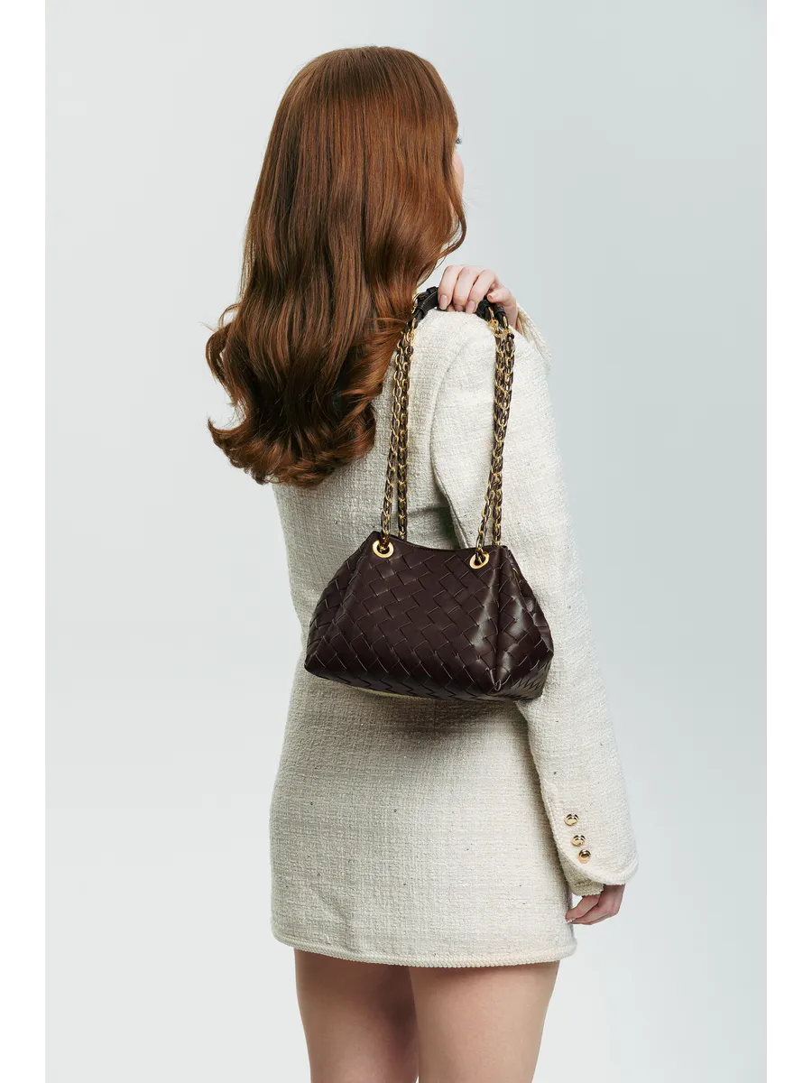 Small Woven Giulia Bag