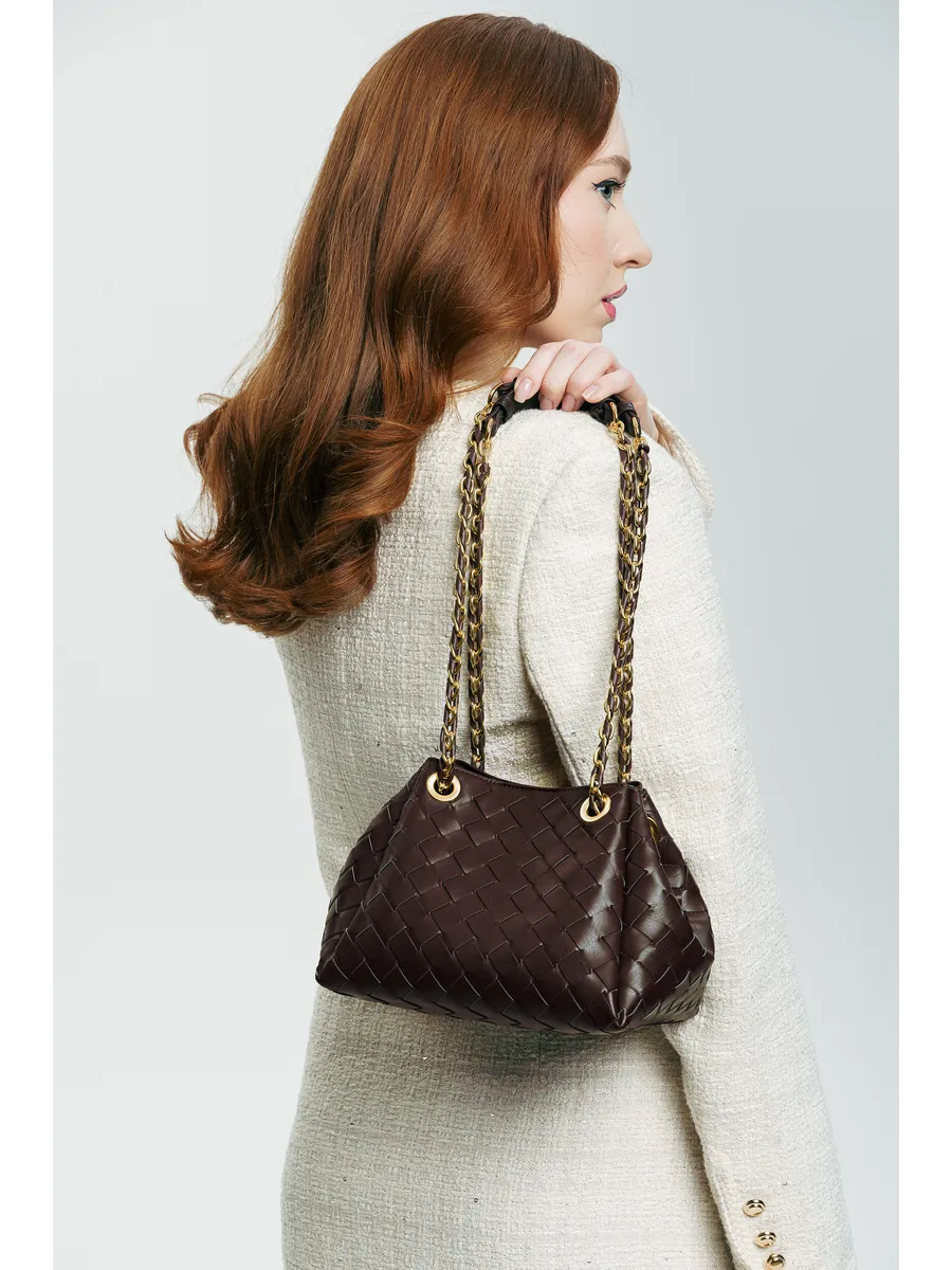 Small Woven Giulia Bag