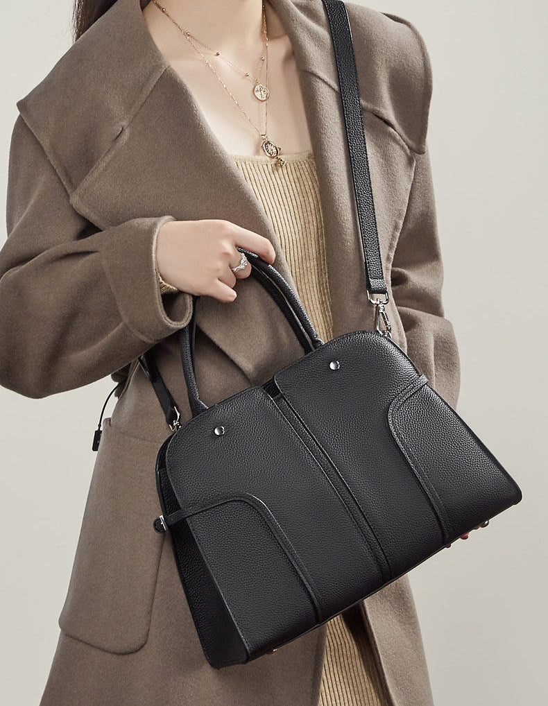 Tote Genuine Leather Mavie Bag