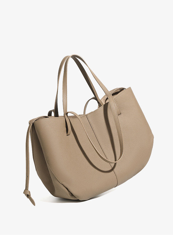 Tote Large Genuine Leather Paris Bag