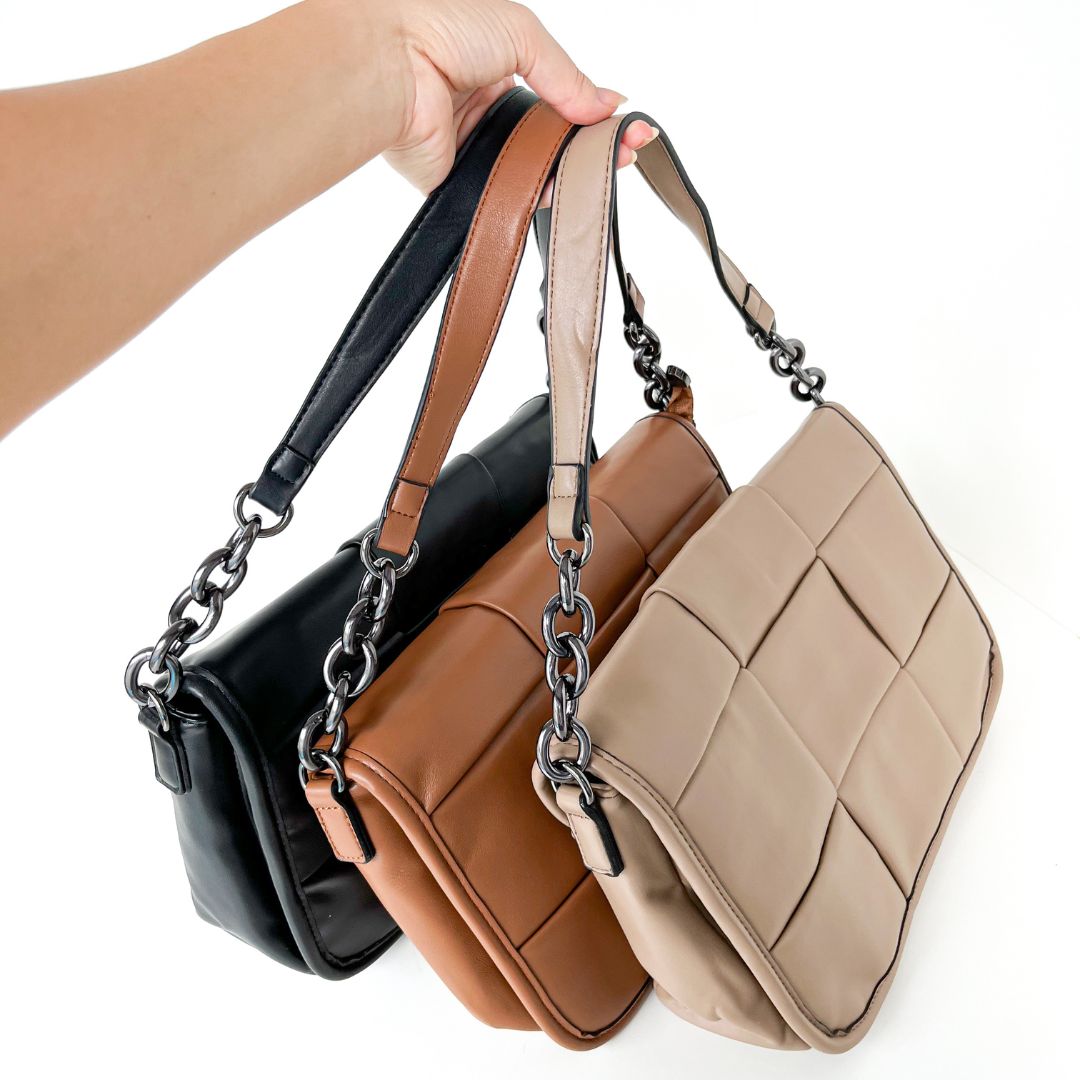 Crossbody Woven Puffer Manu Bag
