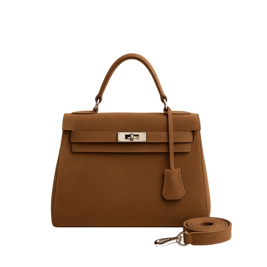 Classic Medium Suede Madrid Bag