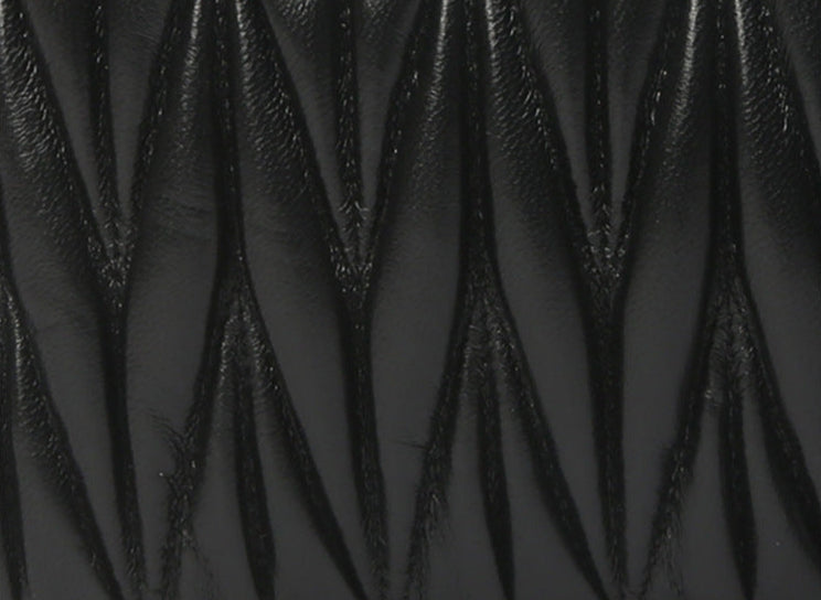 Small Genuine Leather Quilted Milly Bag