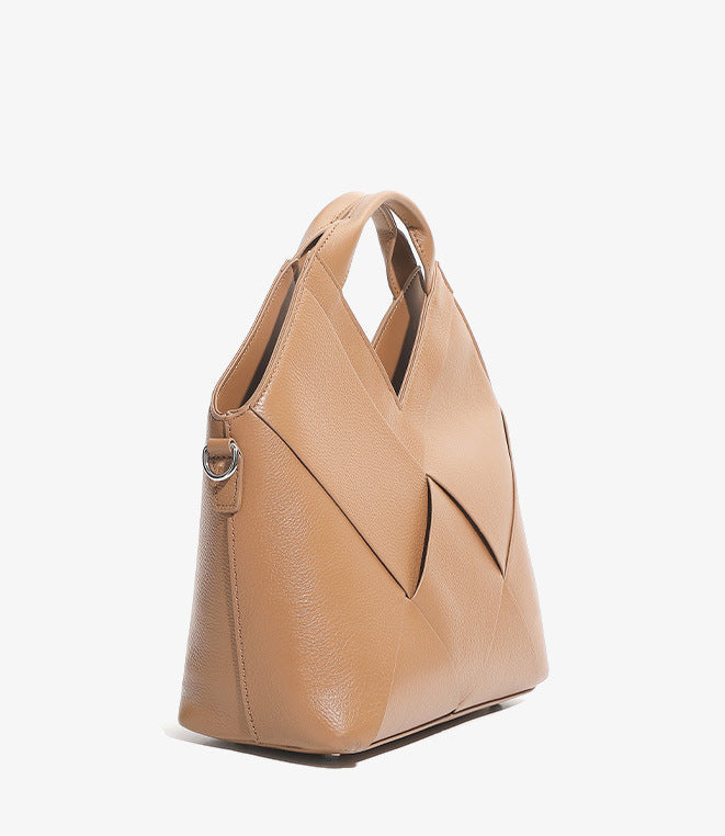 Woven Genuine Leather Jakarta Bag