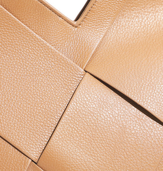 Woven Genuine Leather Jakarta Bag