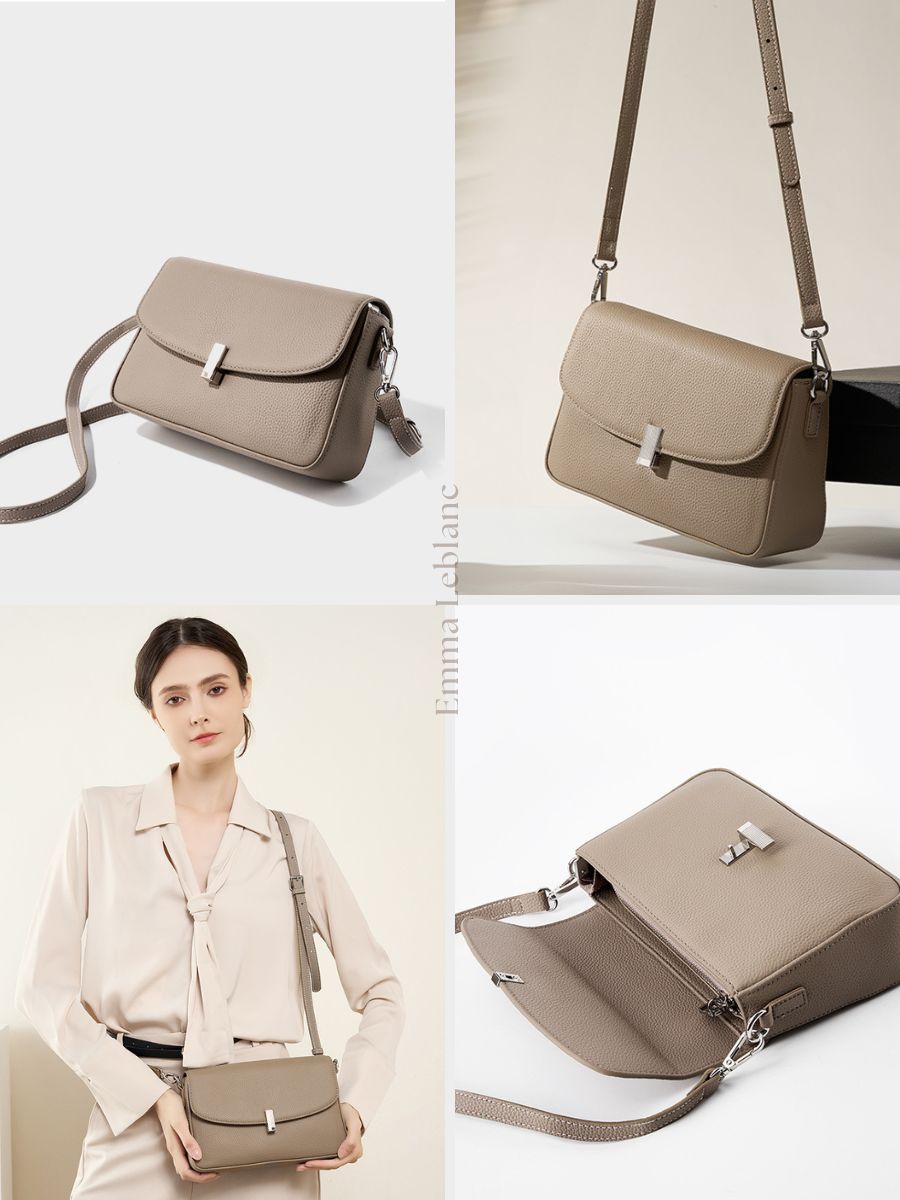 Crossbody Classic Small Genuine Leather Oslo Bag