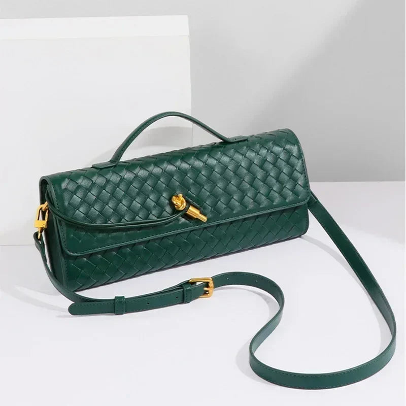 Baguette Woven Laurent Bag