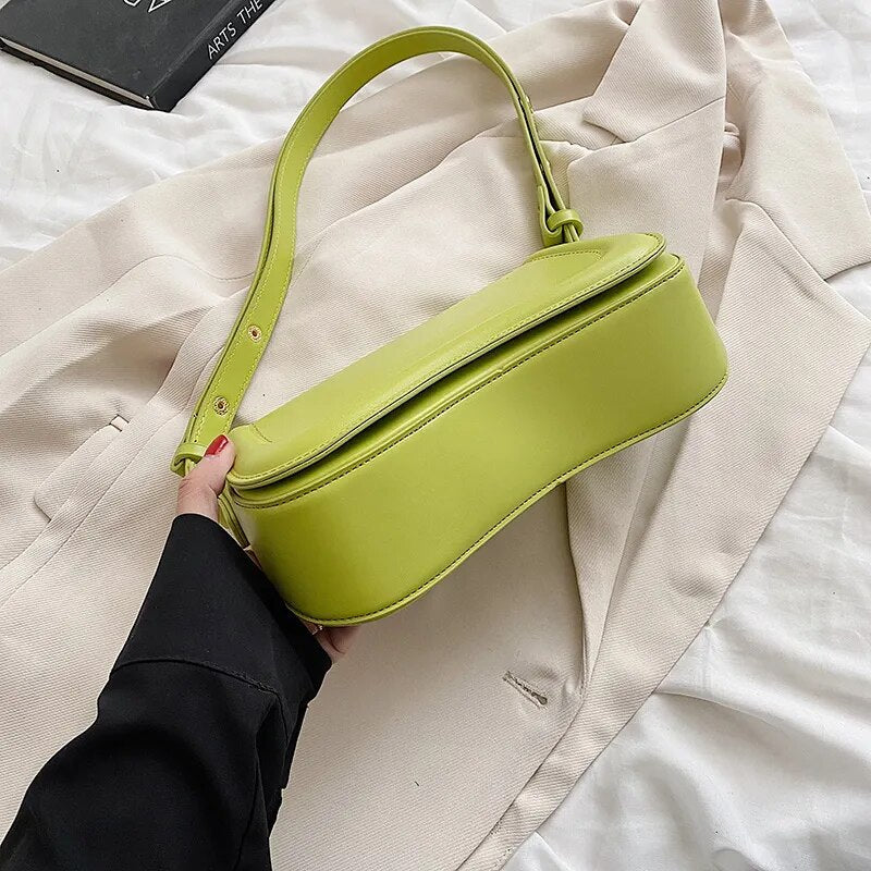Shoulder Baguette Wavy Isadora Bag
