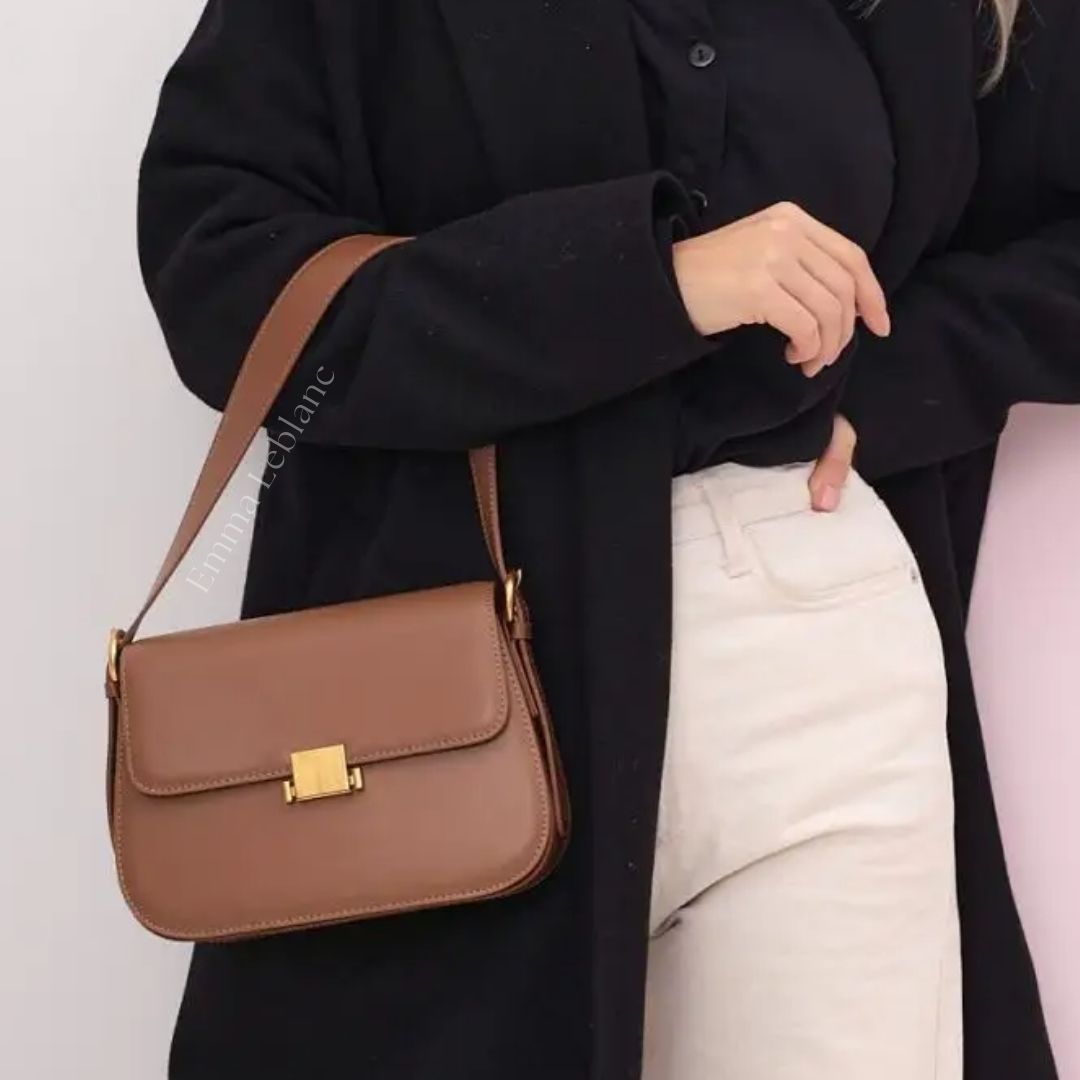 Crossbody Box Genuine Leather Camille Bag