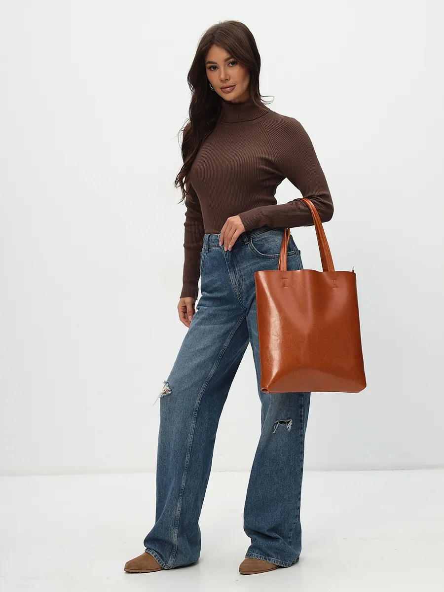 Tote Large Genuine Leather Vienna Bag