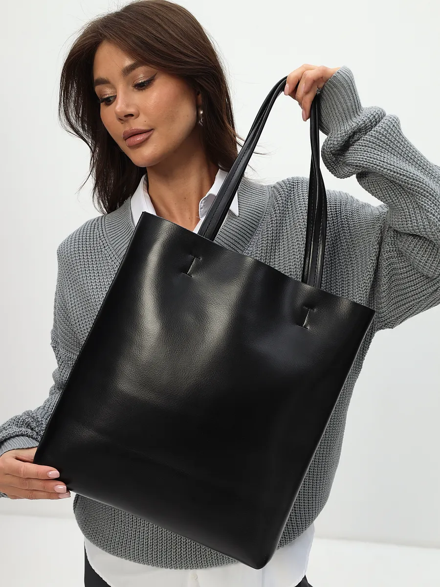 Tote Large Genuine Leather Vienna Bag