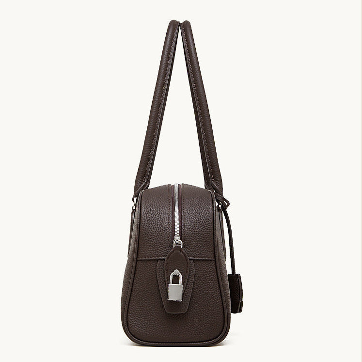 Medium Genuine Leather Milan Bag