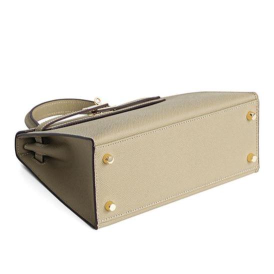Classic Medium Genuine Leather Madrid Bag – Gold Hardware