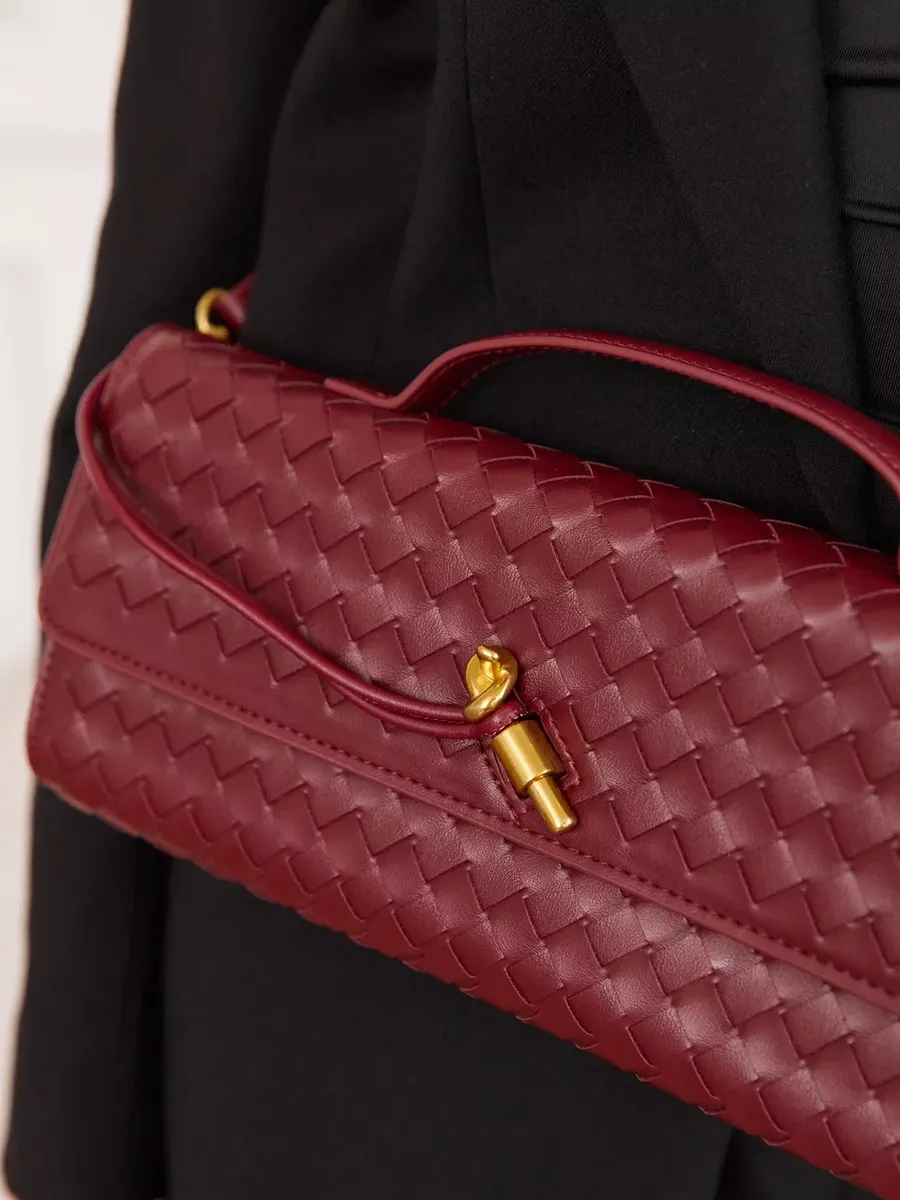 Baguette Woven Laurent Bag