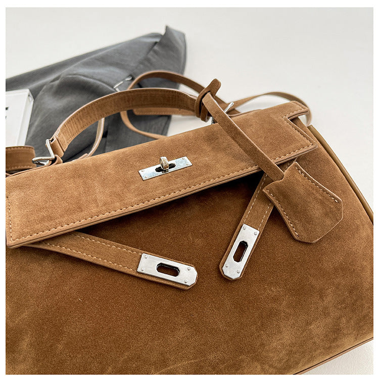 Classic Medium Suede Madrid Bag