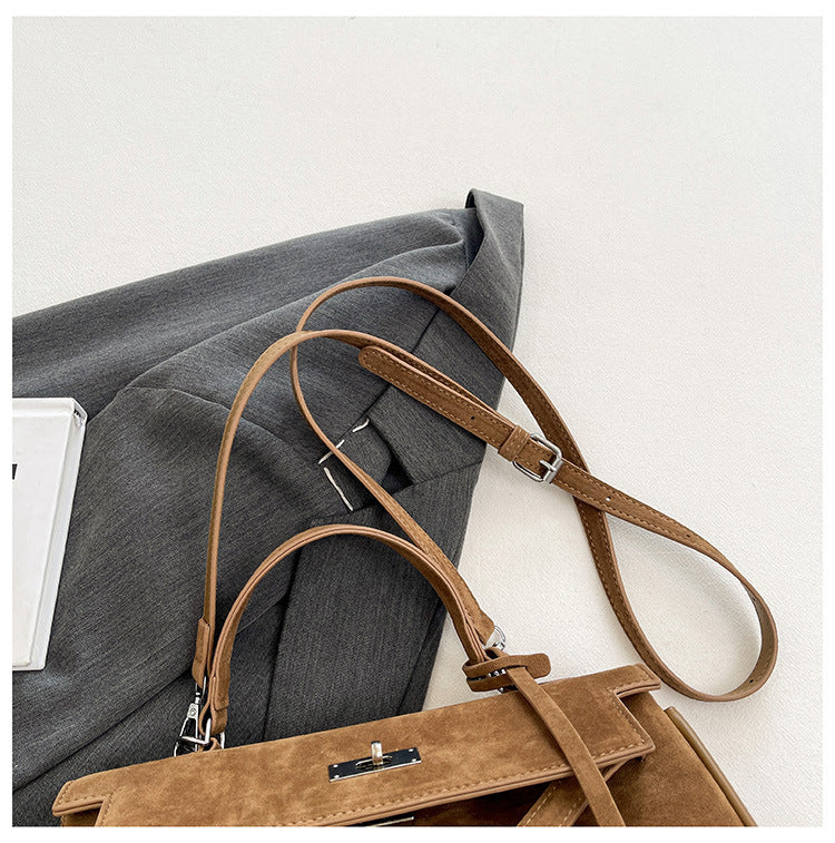 Classic Medium Suede Madrid Bag