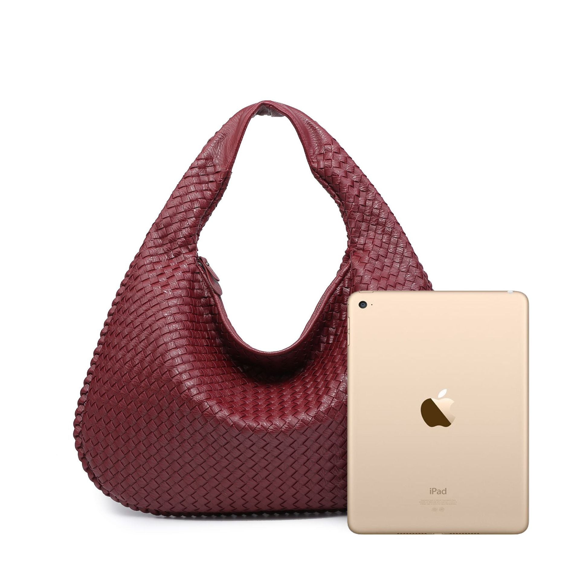 Shoulder Maxi Woven Havana Bag
