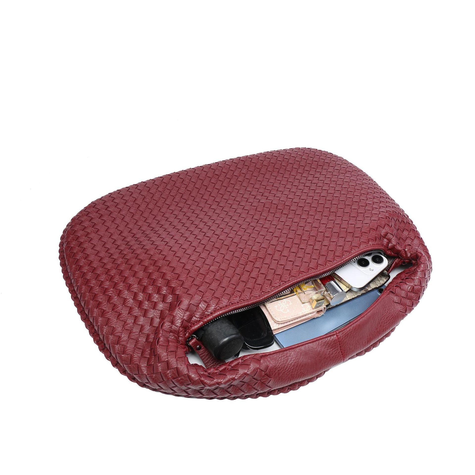 Shoulder Maxi Woven Havana Bag