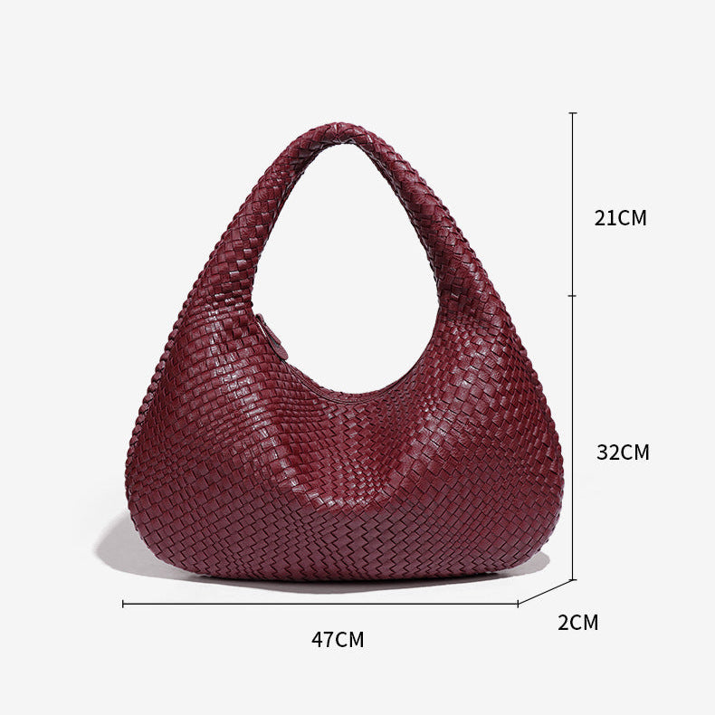 Shoulder Maxi Woven Havana Bag