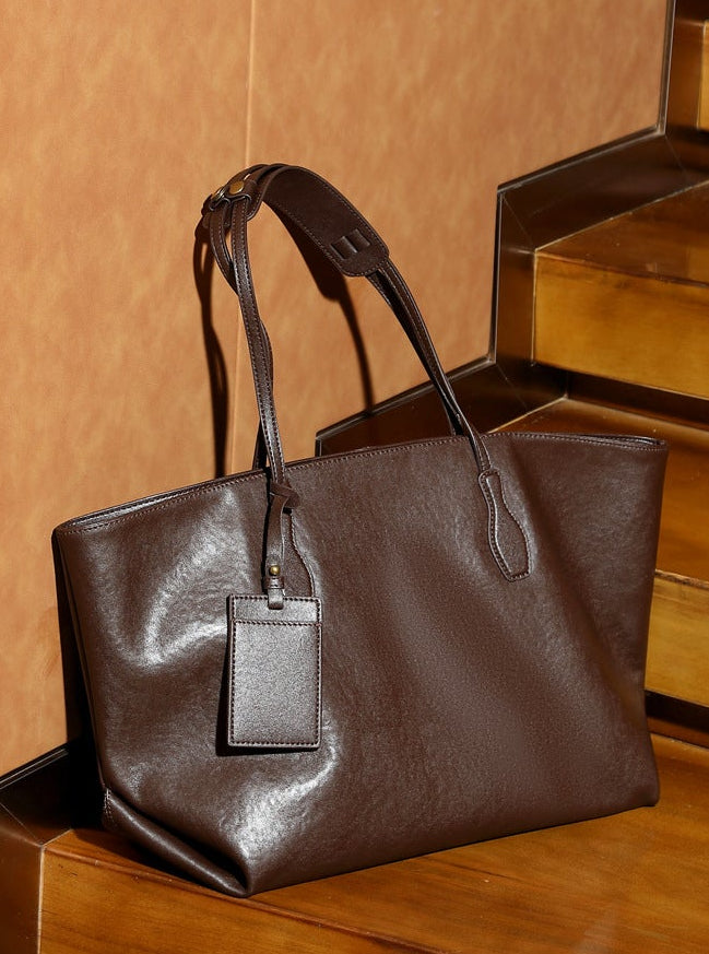 Tote Large Genuine Leather London Bag
