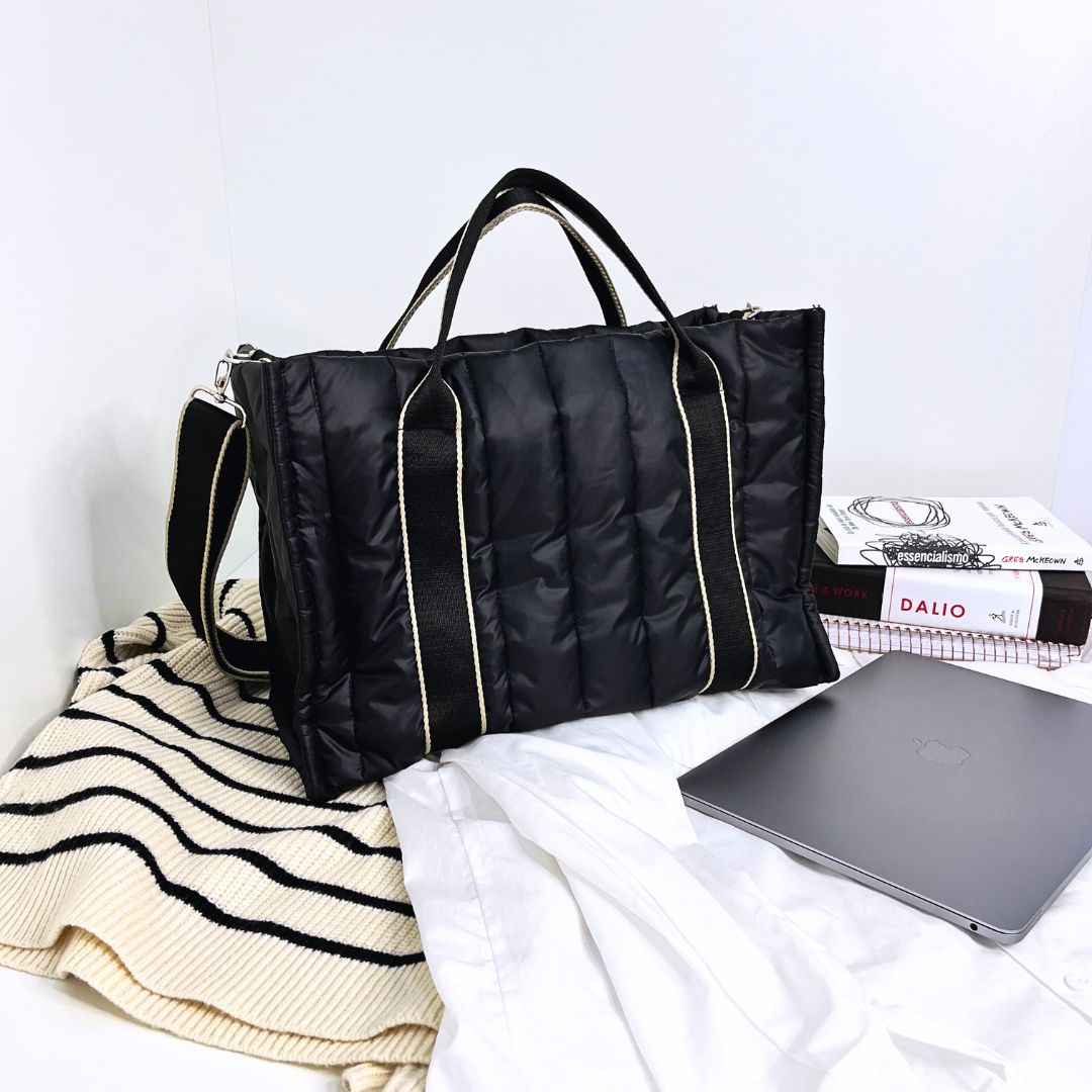 Tote Puffer Jade Bag