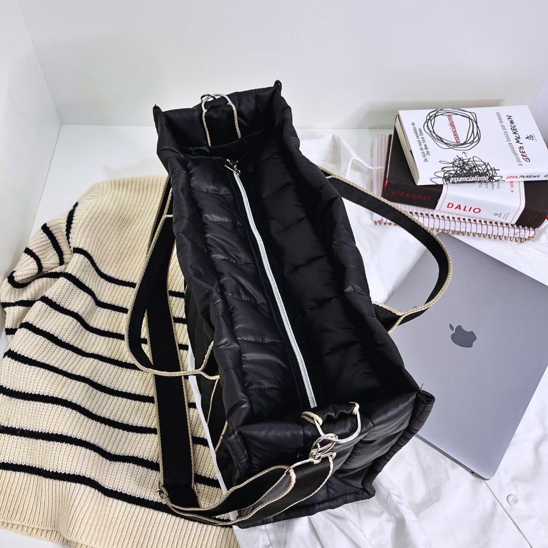 Tote Puffer Jade Bag