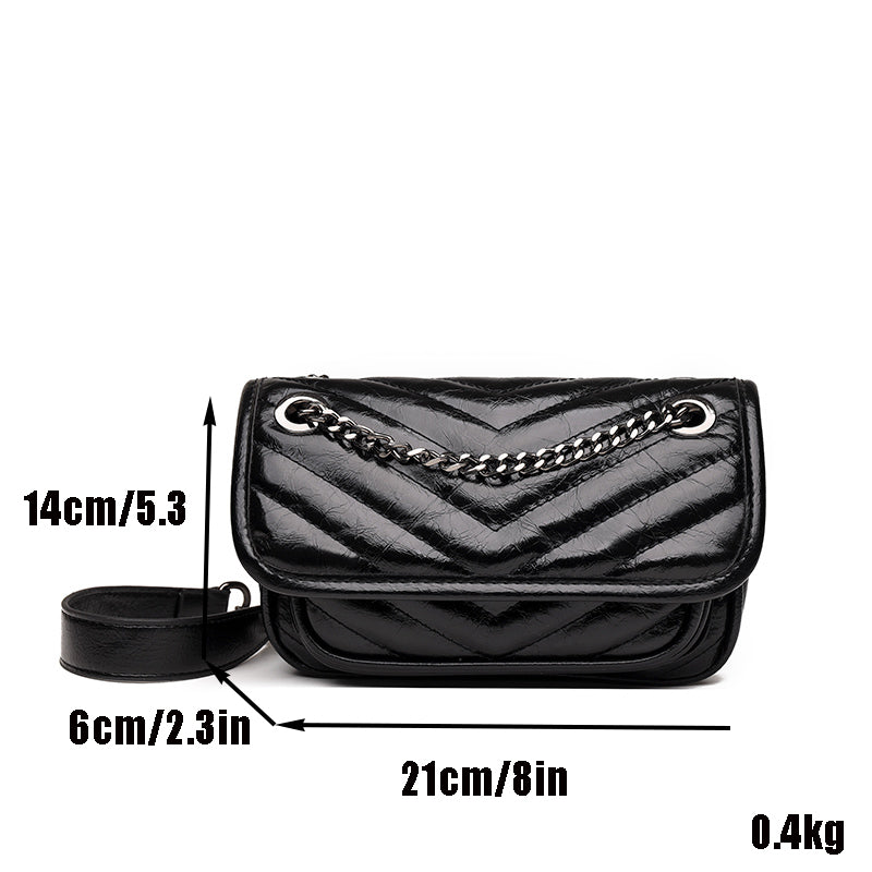 Small Crossbody Genuine Leather Liz Bag