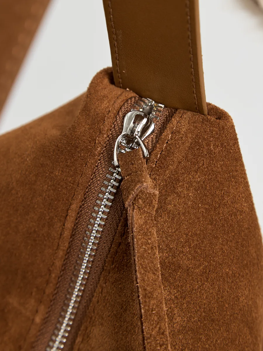 Shoulder Nubuck Leather Austin Bag