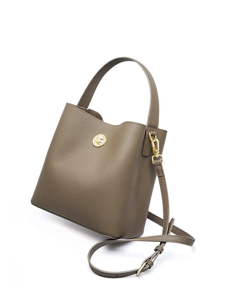 Bucket Genuine Leather Orlando Bag
