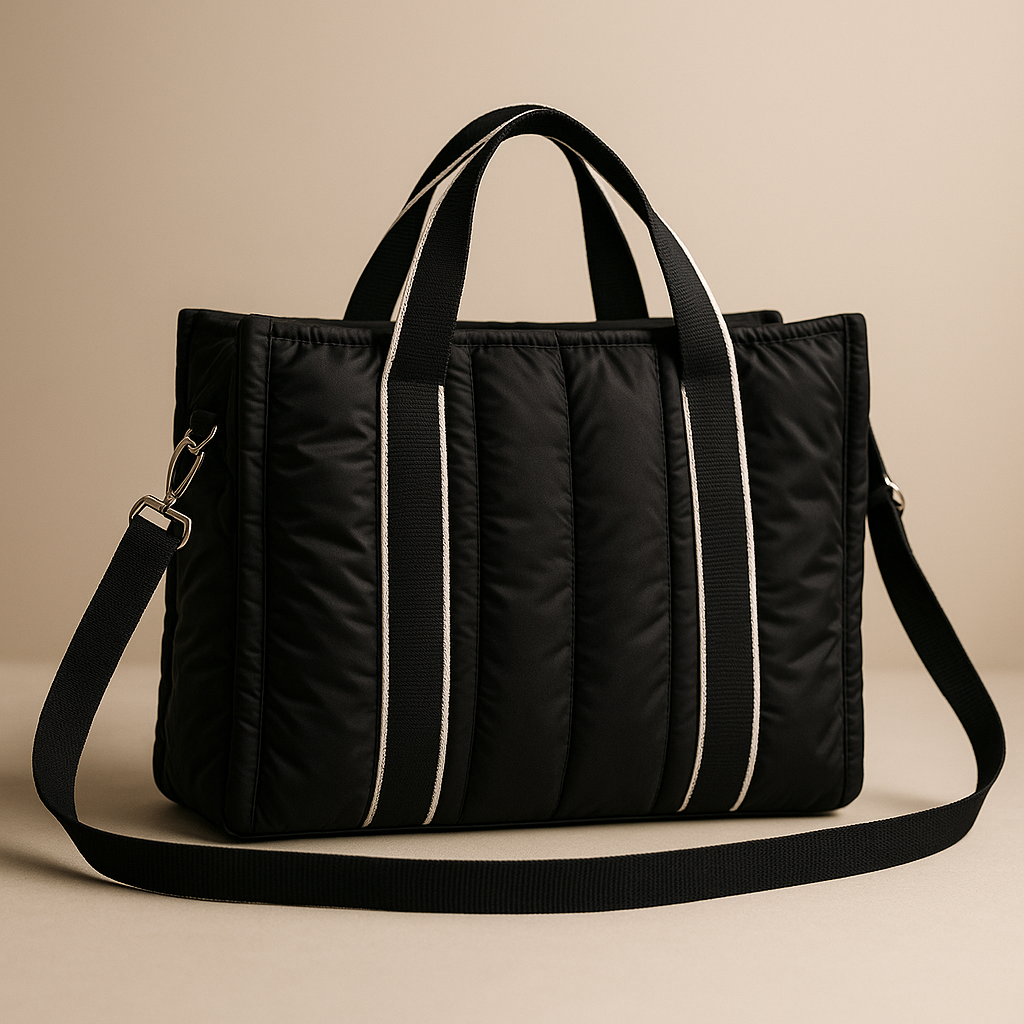 Tote Puffer Jade Bag