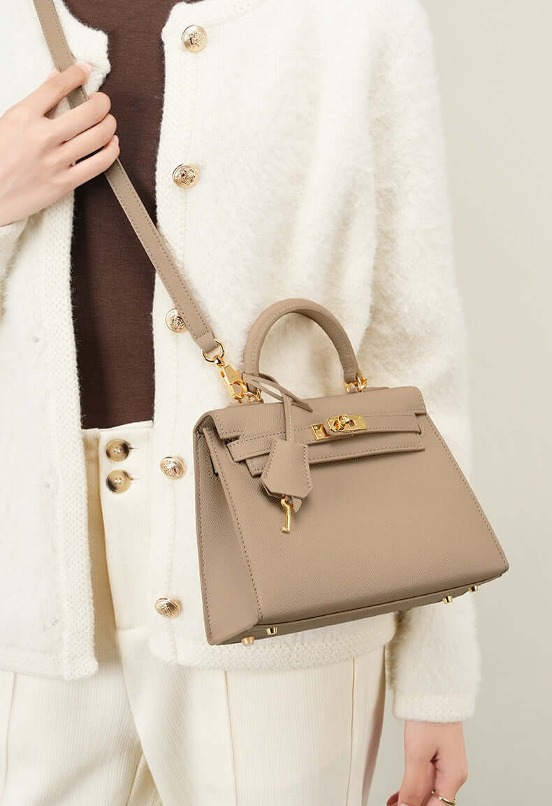 Classic Small Genuine Leather Madrid Bag