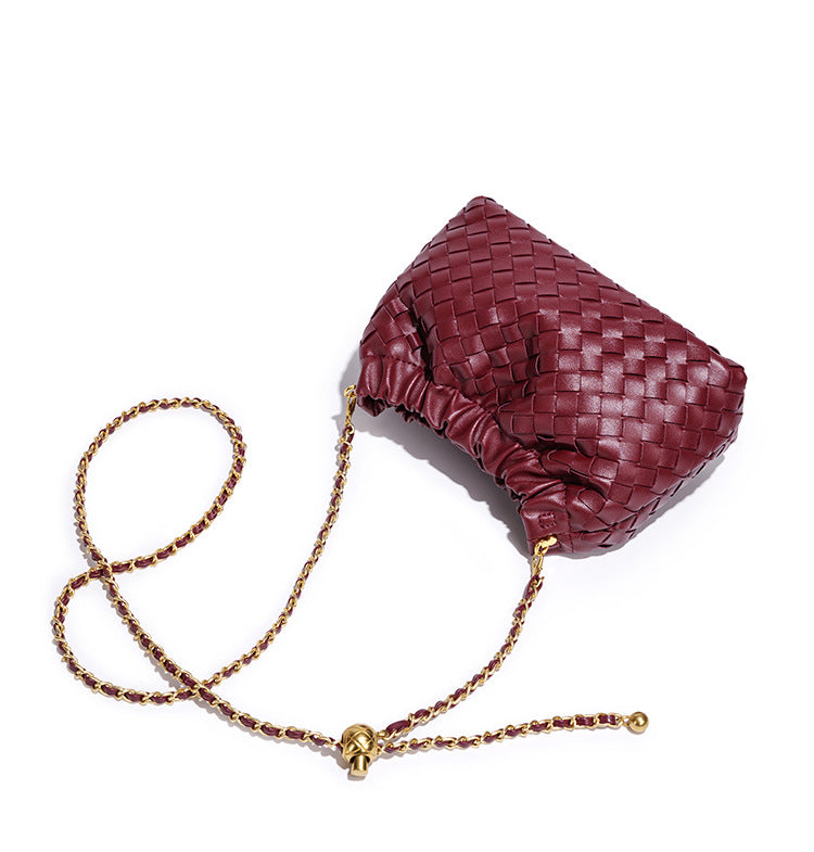 Bucket Small Woven Bella Bag
