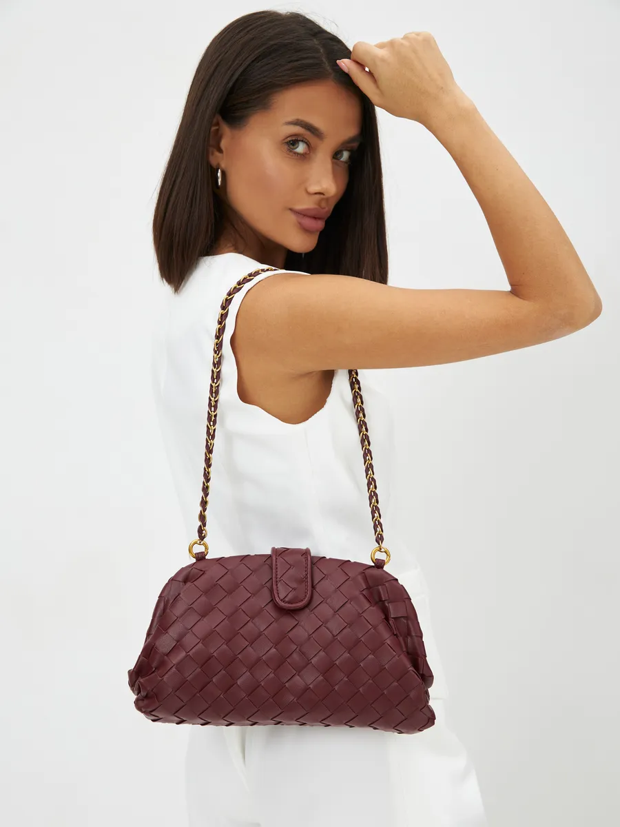 Small Woven Claire Bag