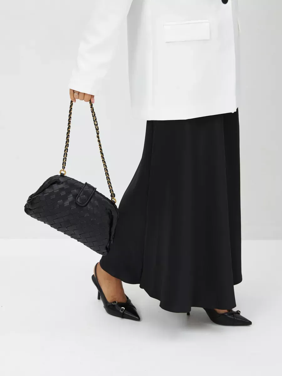 Small Woven Claire Bag
