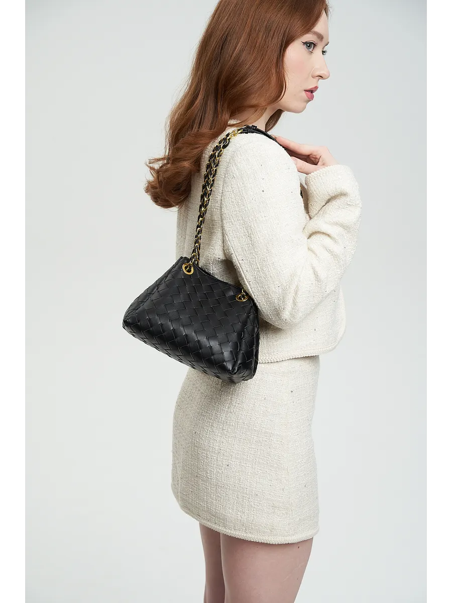 Small Woven Giulia Bag