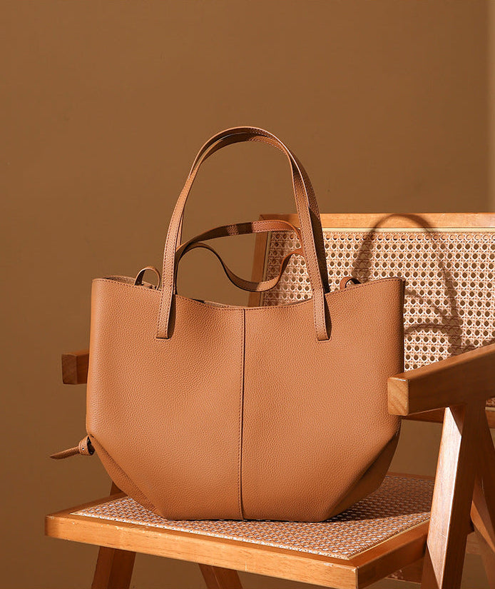 Tote Large Genuine Leather Paris Bag