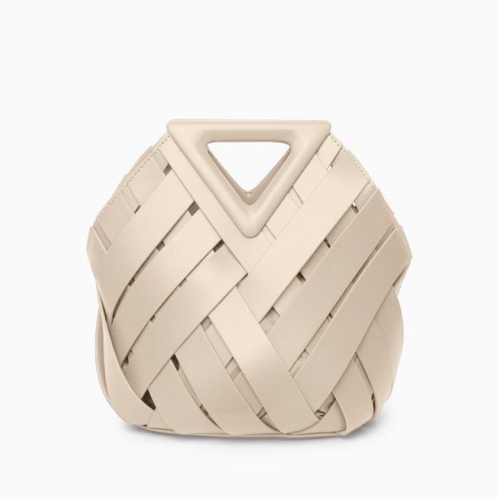 Woven Genuine Leather Lancaster Bag