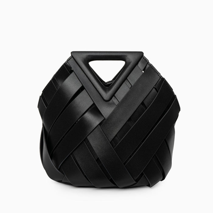 Woven Genuine Leather Lancaster Bag