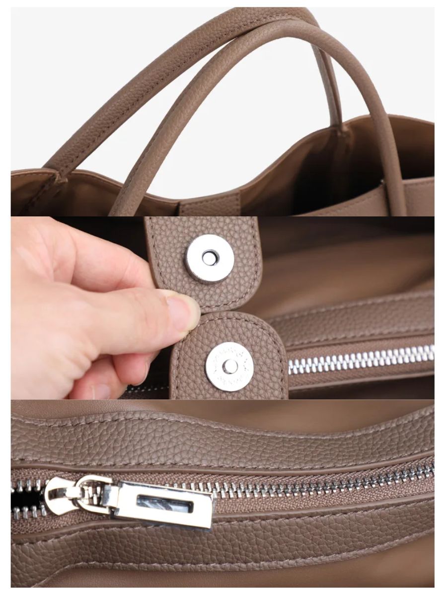 Tote Large Genuine Leather Rouen Bag