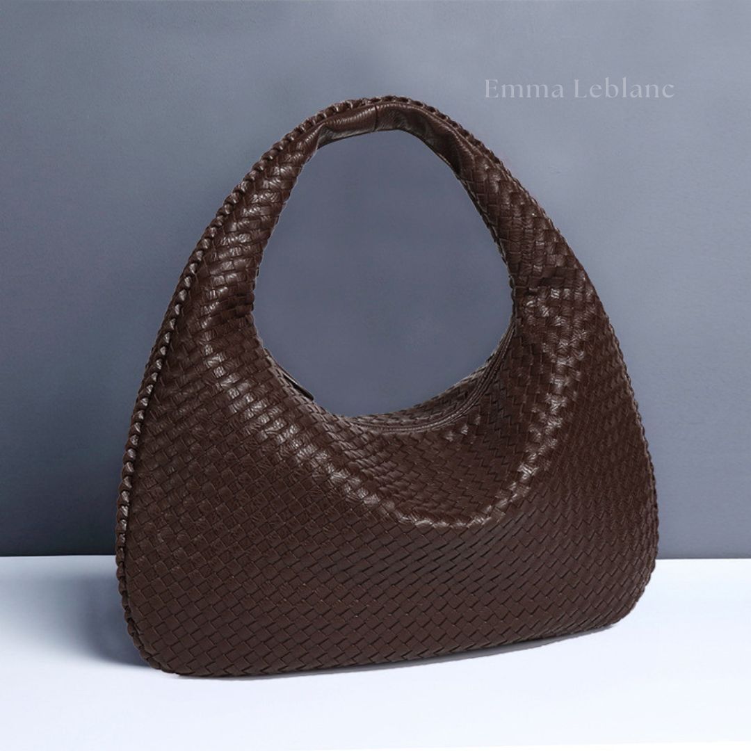 Shoulder Maxi Woven Havana Bag