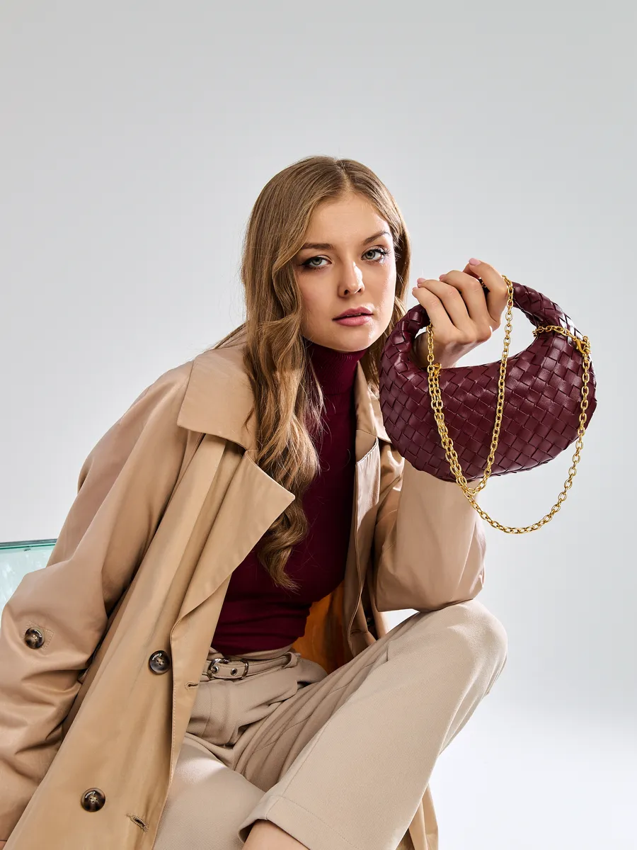 Small Woven Malta Bag
